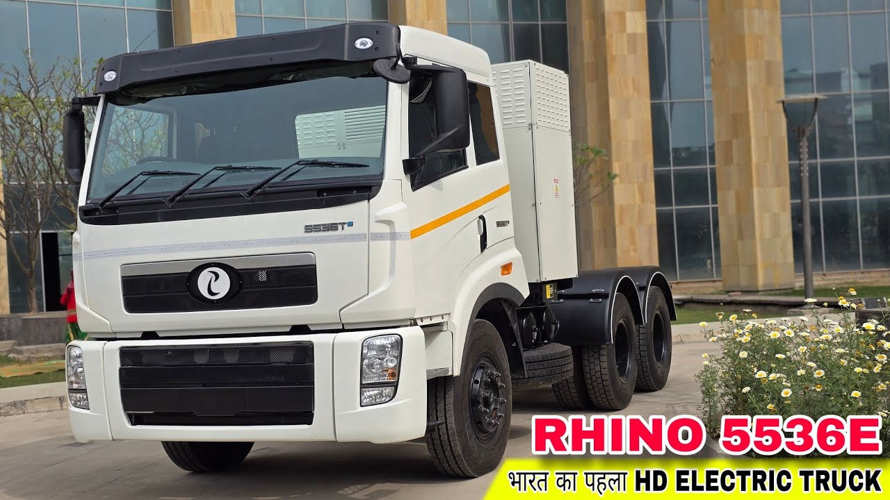 IPLTech RHINO 5536e | Heavy Duty Electric Truck | Range , Features | Detailed Review  !!