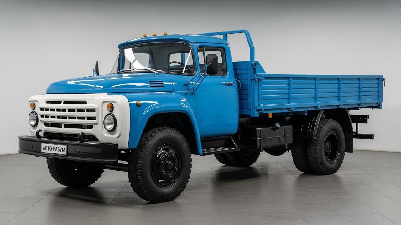 Возвращение легенды ZIL-130 2026 — Классический грузовик в новом исполнении!