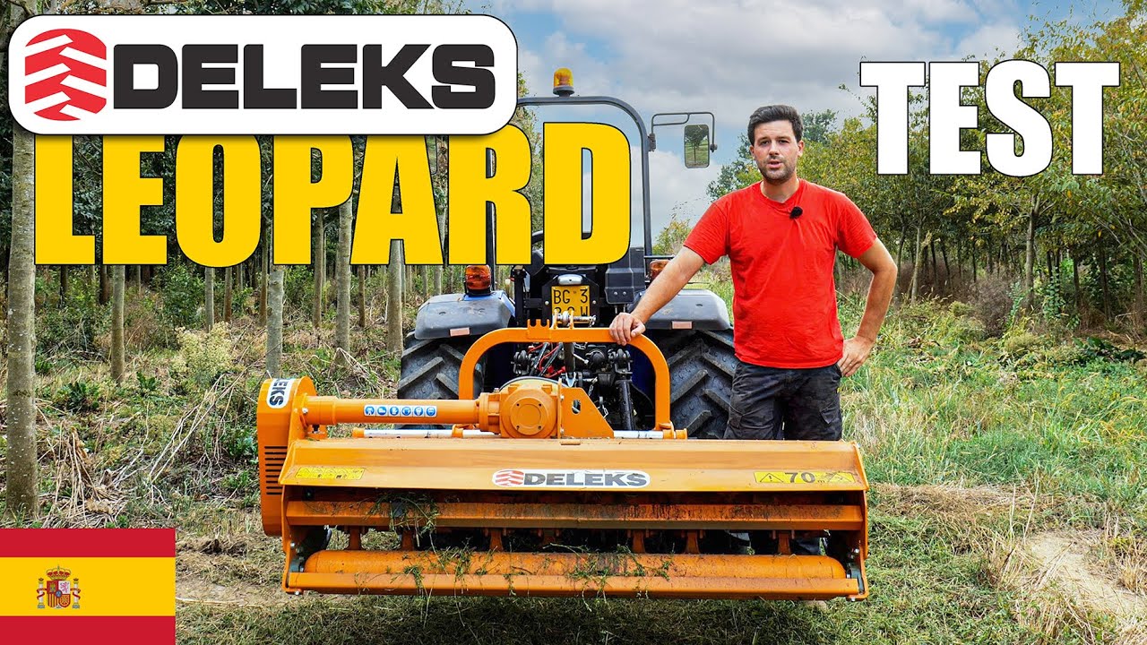 Prueba en campo de la trituradora DELEKS® LEOPARD - @Matt The Farmer