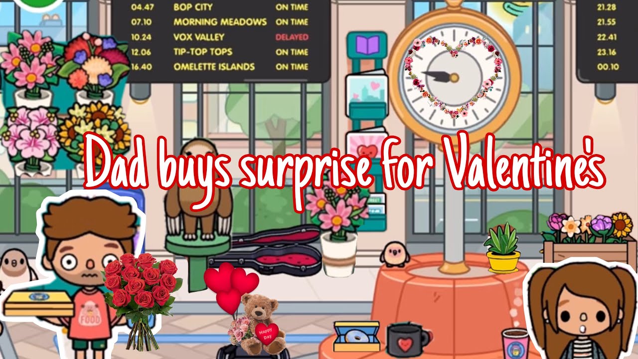 Dad buys a surprise for mom at Valentine’s Day ❤️