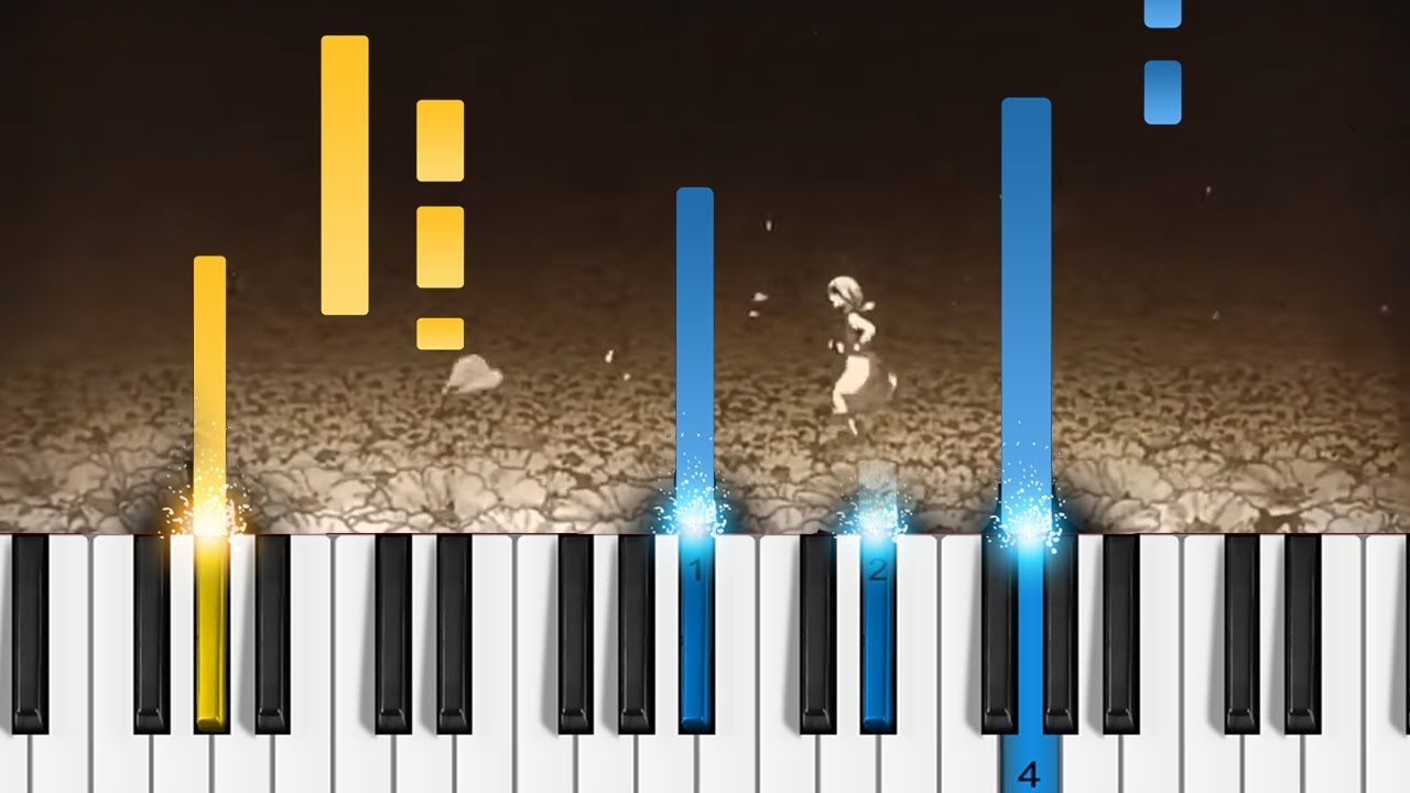 Shingeki no Kyojin Season 3 ED - Requiem der Morgenröte - EASY Piano Tutorial