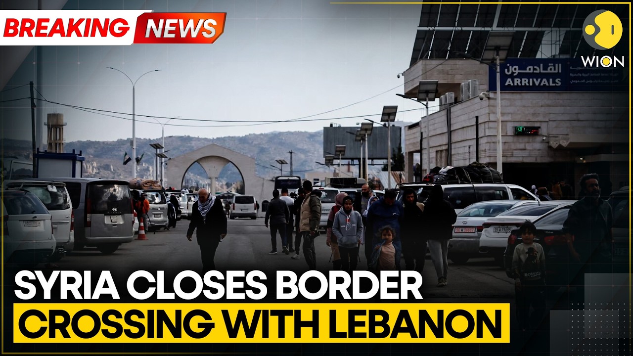 Iran-Israel War: Syria Closes Jdeidet Yabous Crossing After Threats From Israel | WION Breaking