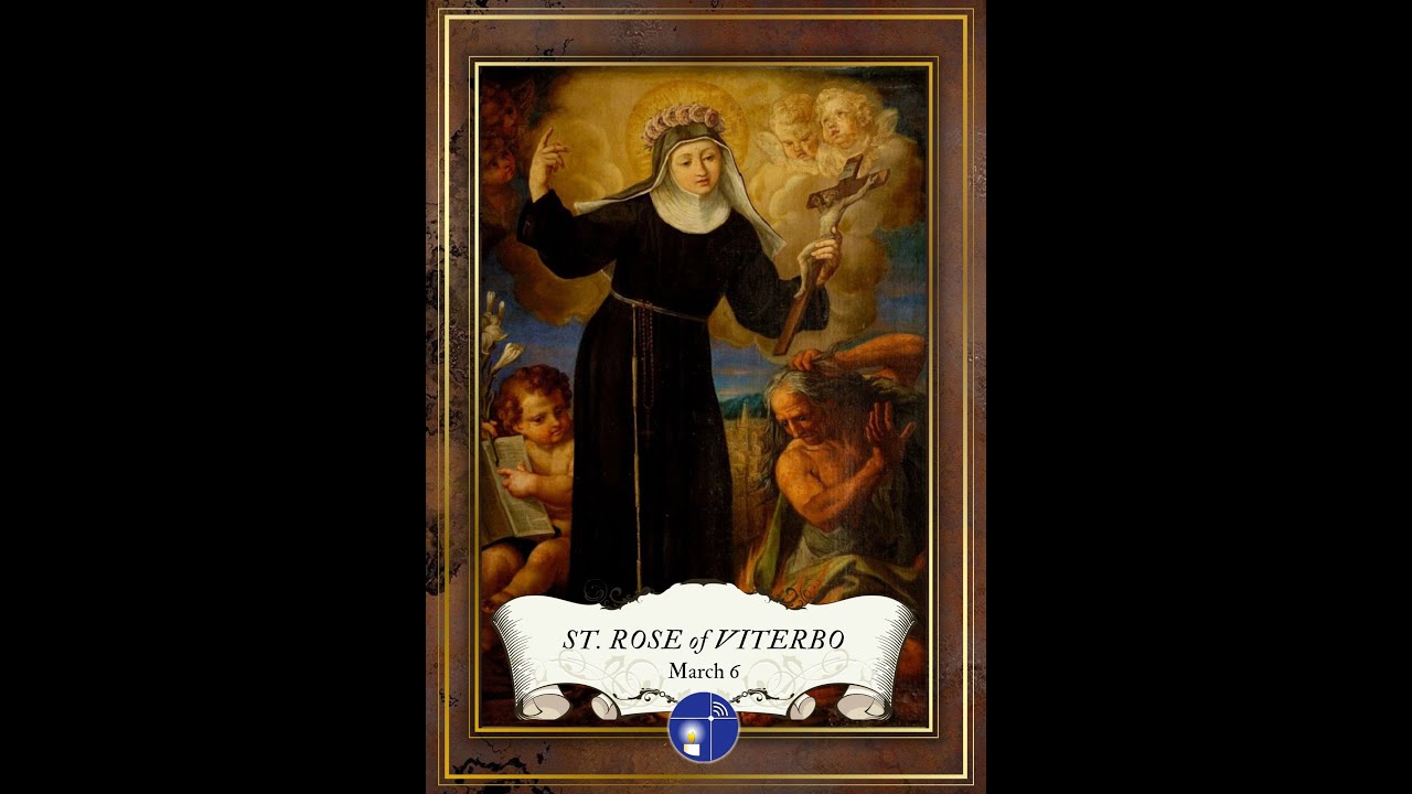 St  Rose of Viterbo | Saint of the Day | March 6 #Saint #holiness