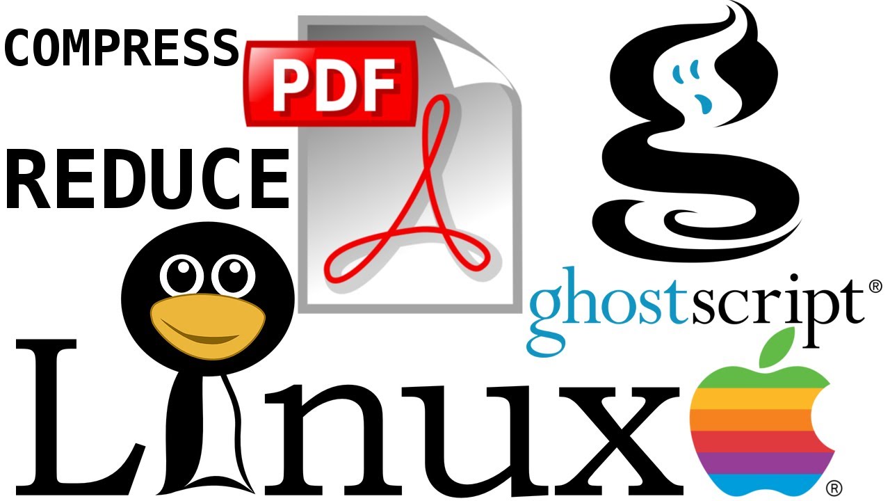 how to reduce pdf file size in linux using ghostscript | Compress PDF file size with ghostscript gs