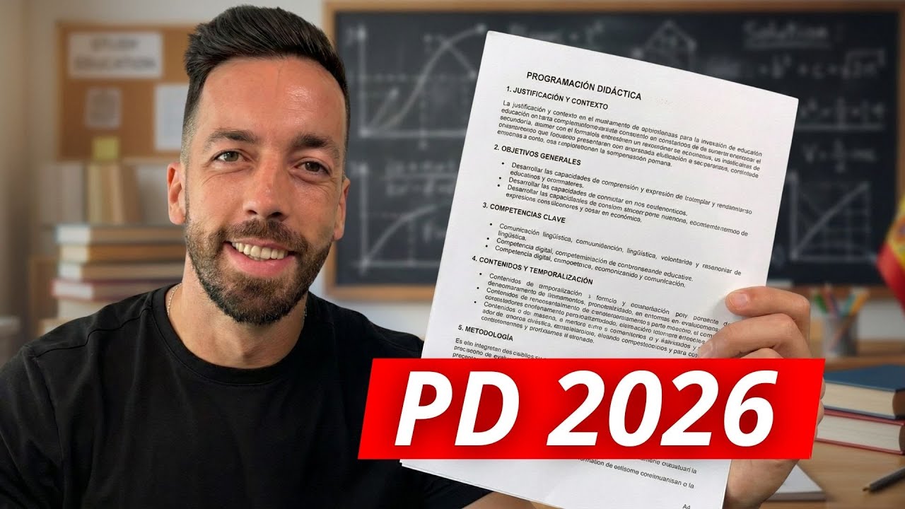 Cómo mejorar tu programación didáctica y las situaciones de aprendizaje en 10 minutos (2026)