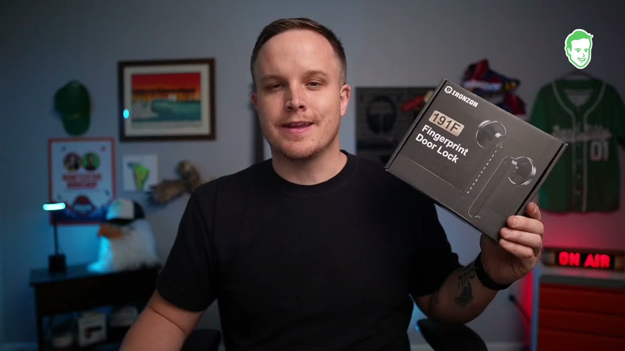 Unboxing the IRONZON 191F Fingerprint Door Lock – Secure & Keyless Entry!