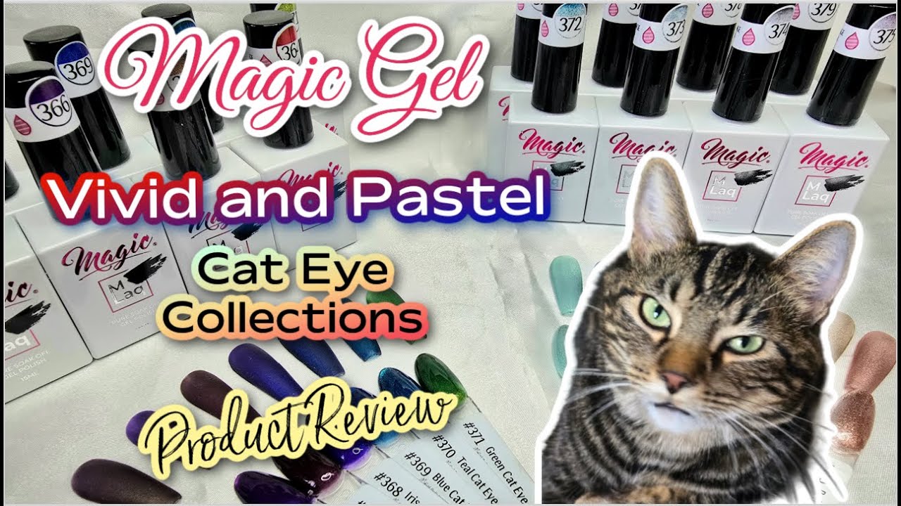 NEW Magic Gel Fall 2025 | Vivid and Pastel Cat Eye Collections | Product Review
