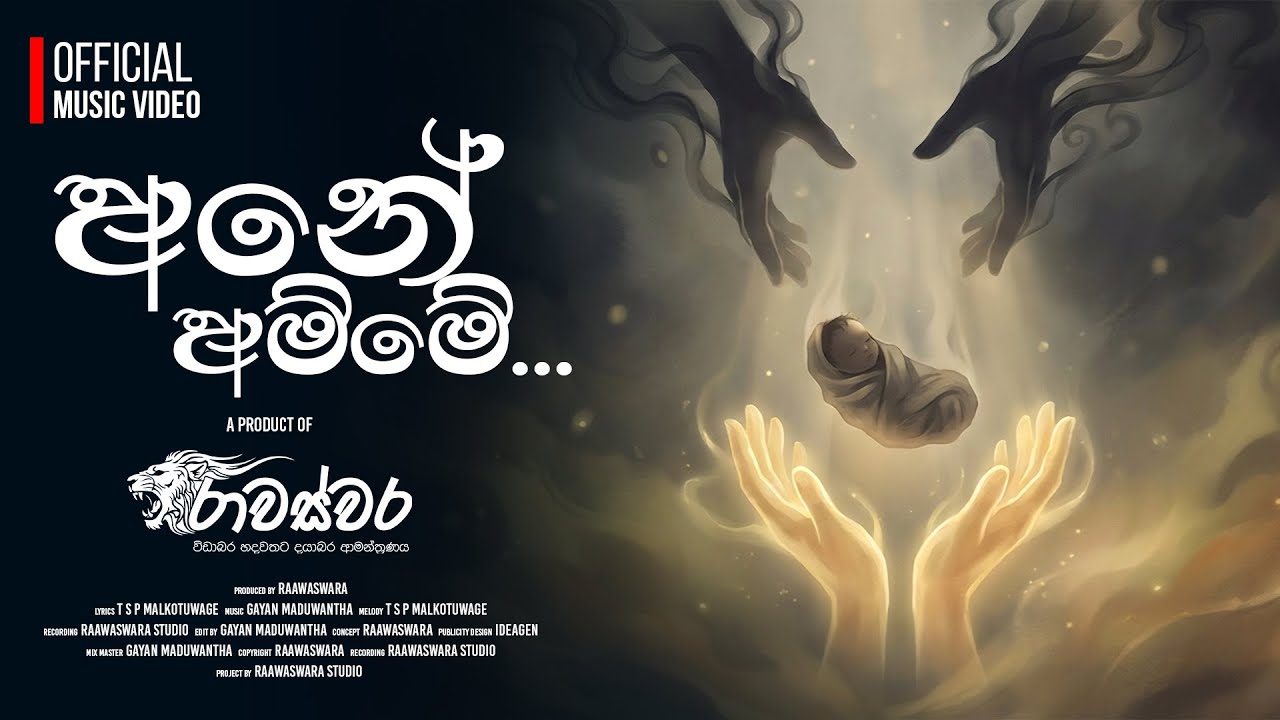 අනේ අම්මේ... (Ane Amme) Official Song | @raawaswara ​