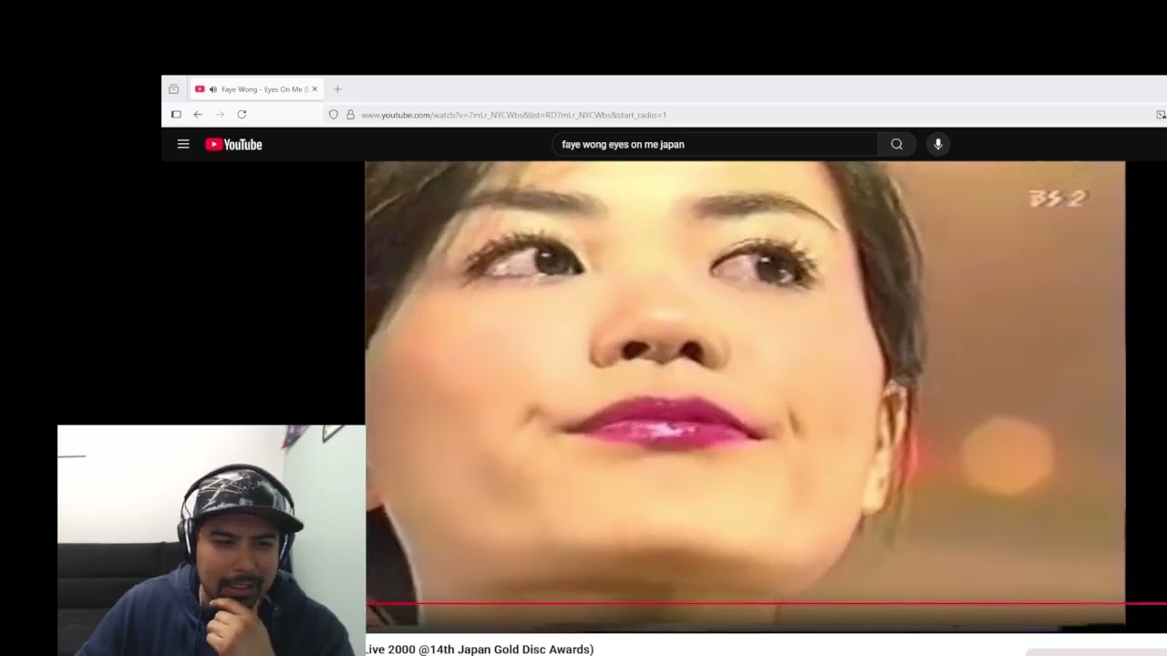 Faye Wong's Eyes on Me performance at the 2000 Japan music awards