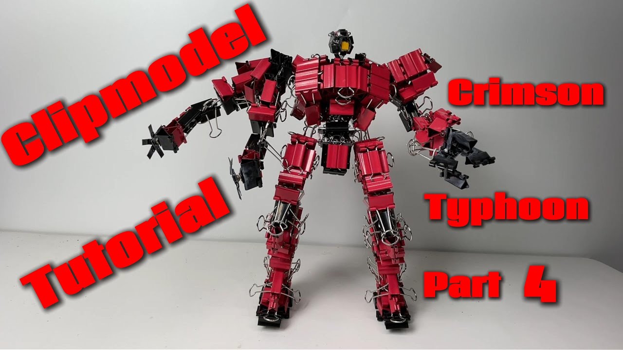 Giant Crimson Typhoon Binder Clip Build | Advanced Guide | Part 4