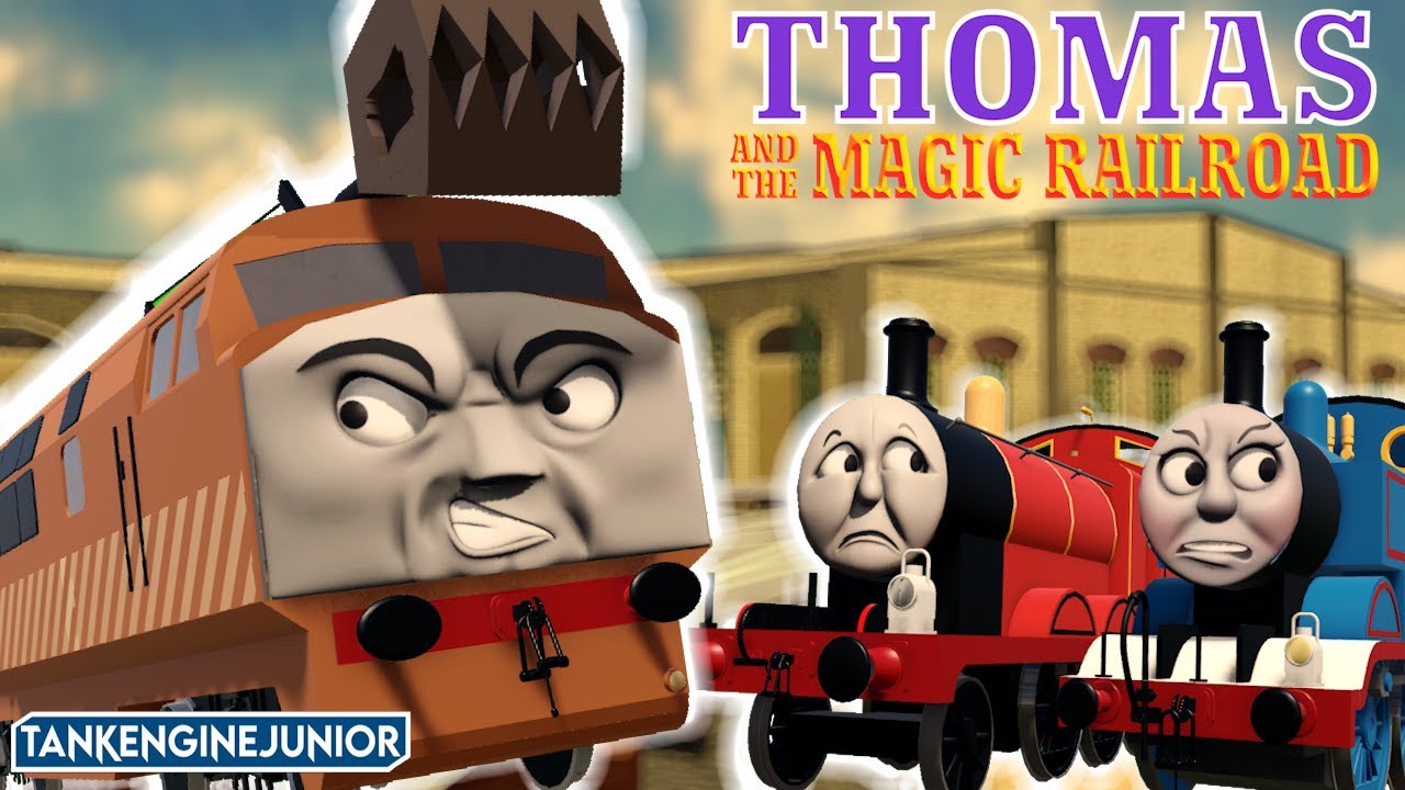Thomas And The Magic Railroad | Diesel 10 At The Sheds | ROBLOX Remake (Directors Cut Included)