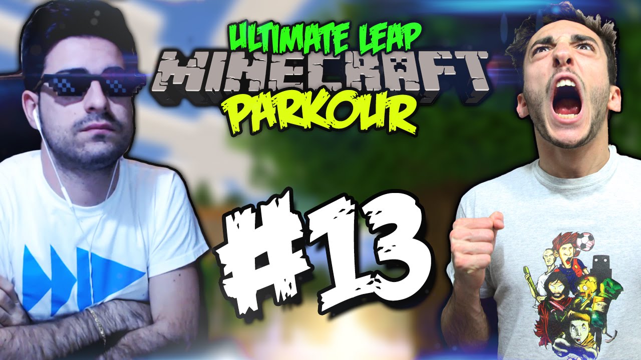 MINECRAFT PARKOUR: MURRY E' IRONMAN!  - Ultimate Leap #13