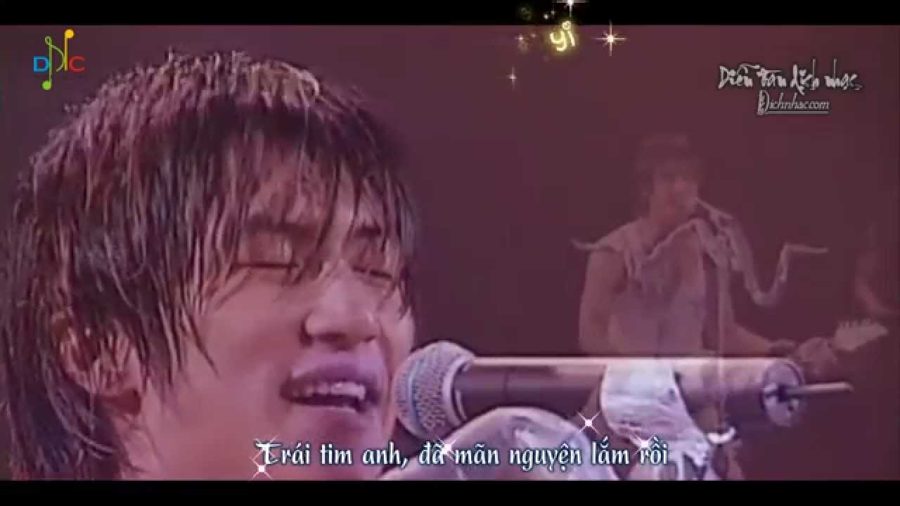 [Vietsub + Kara] 只要为你活一天 - Chỉ Muốn Vì Em Mà Sống Thêm Một Ngày - Tạ Đình Phong (live)