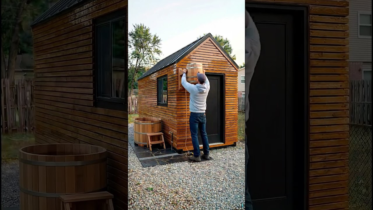 From Rusty Container to Luxury Sauna 🧖‍♂️