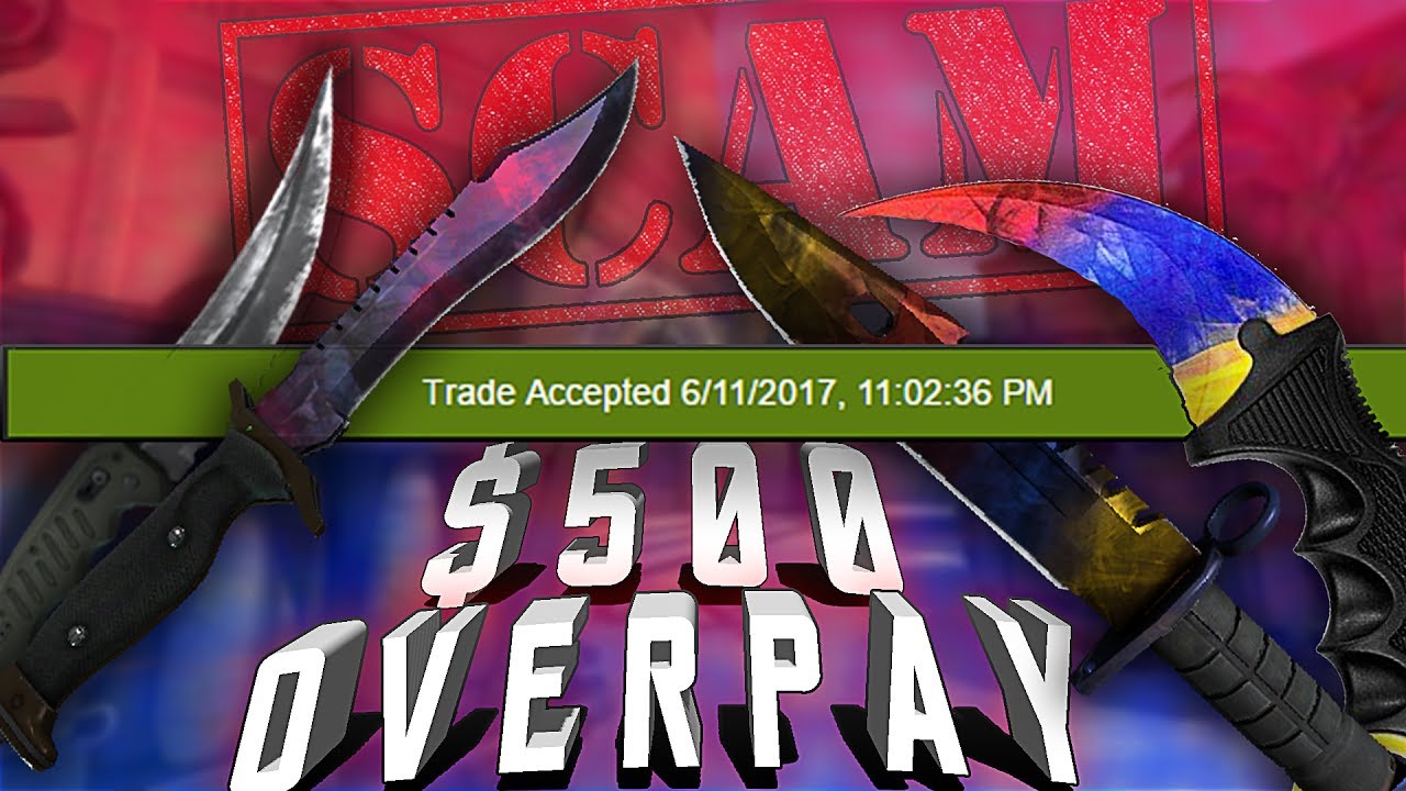 A CS:GO Scammer Offered me $500 OVERPAY! | Trolling CS:GO Scammers