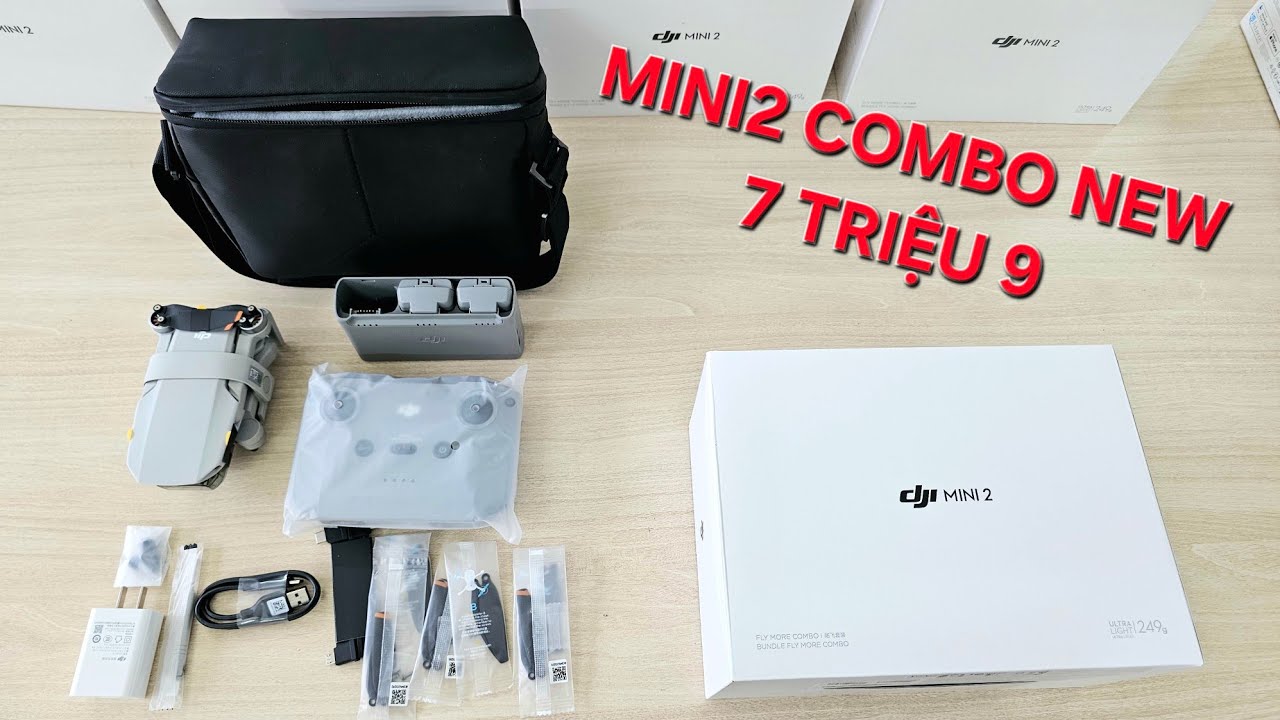7tr9 chơi dji mini2 combo new thì ngon luôn