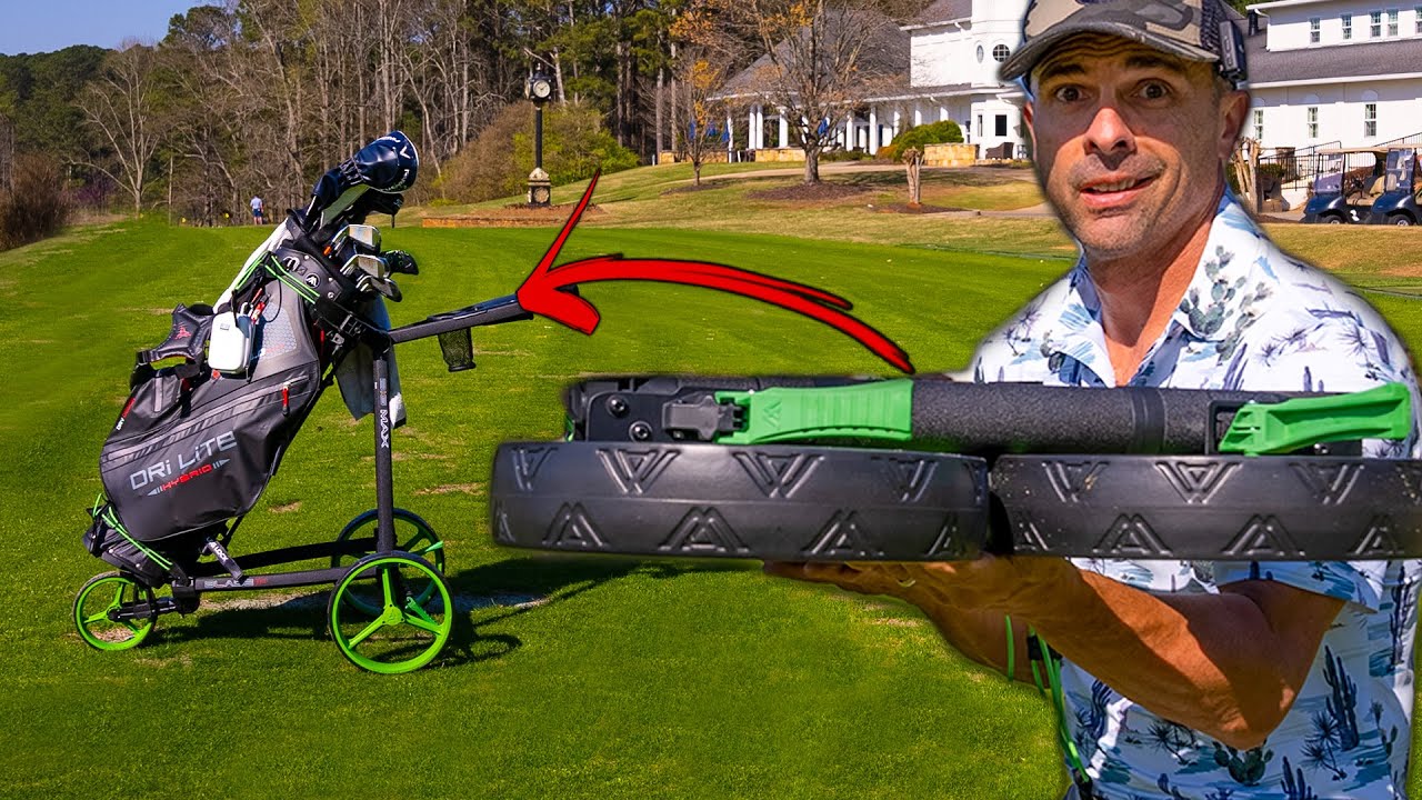 The Smallest Golf Push Cart in the WORLD!