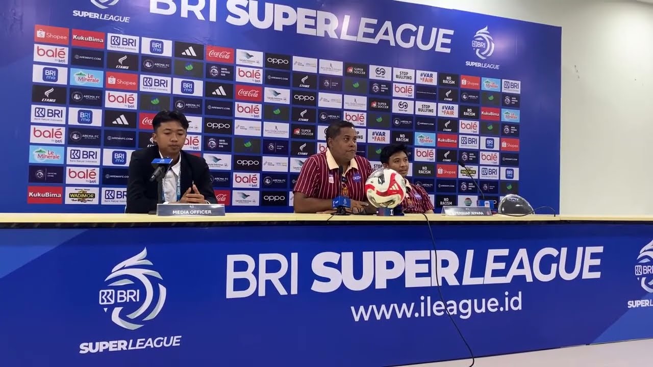 Presscon Tim Persijap, Full Time Arema FC 1 vs 0 Persijap Jepara