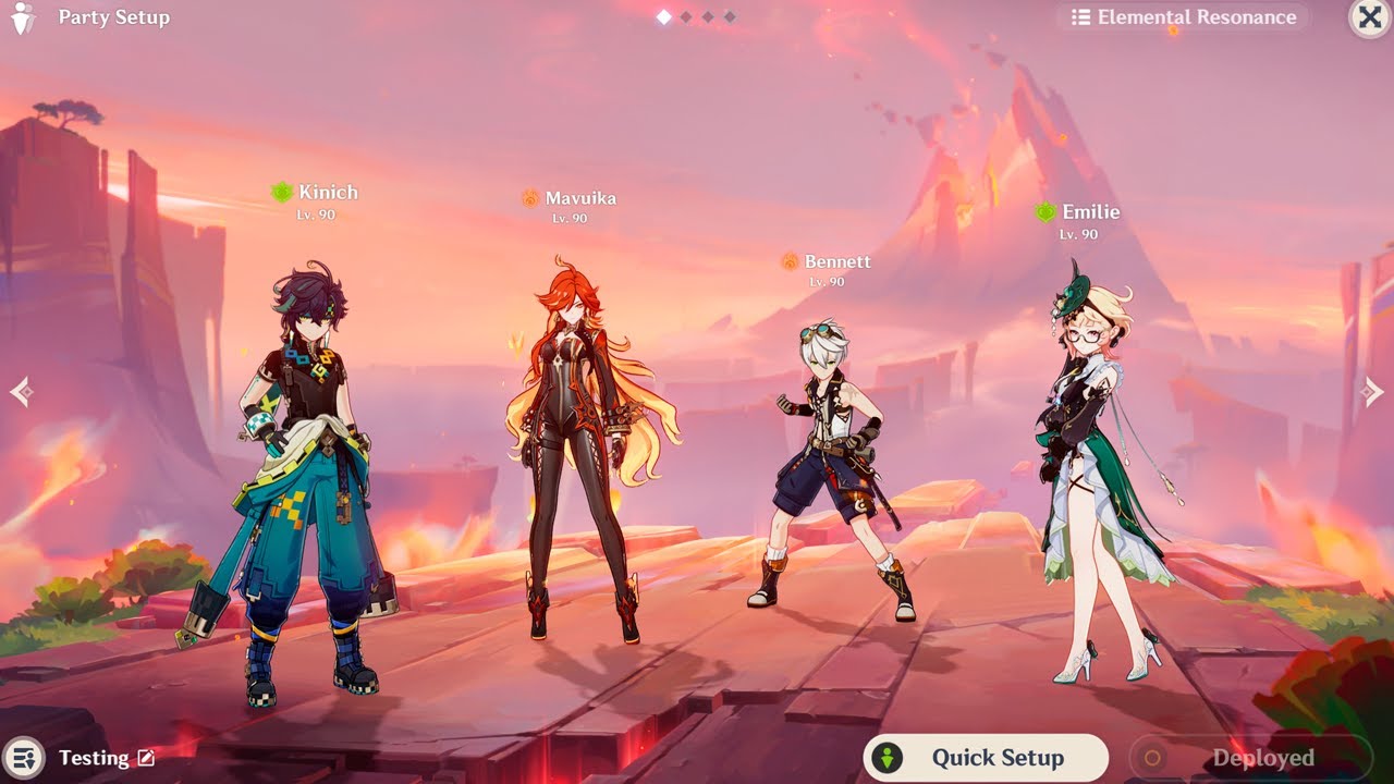 [5.6] Rotation &diams;️ Burning &diams;️ Kinich Mavuika Bennett Emilie