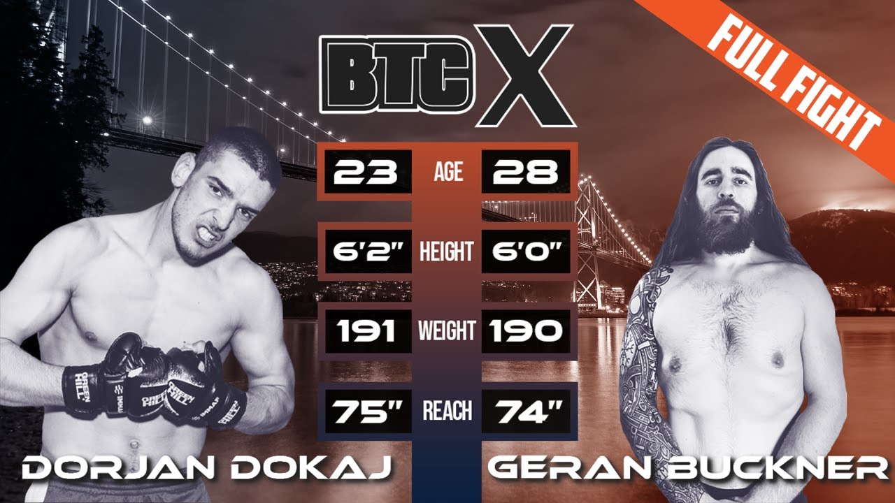 FULL FIGHT | Dorjan Dokaj vs Geran Buckner | BTC X