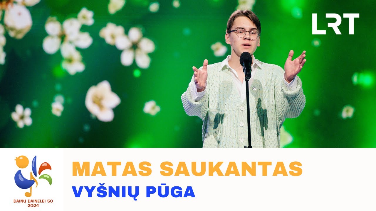 Matas Saukantas – „Vyšnių pūga“ | „Dainų dainelė 2024“