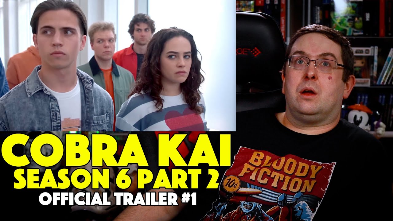 REACTION! Cobra Kai Season 6 Part 2 Trailer #1 - Ralph Macchio Netflix Series 2024