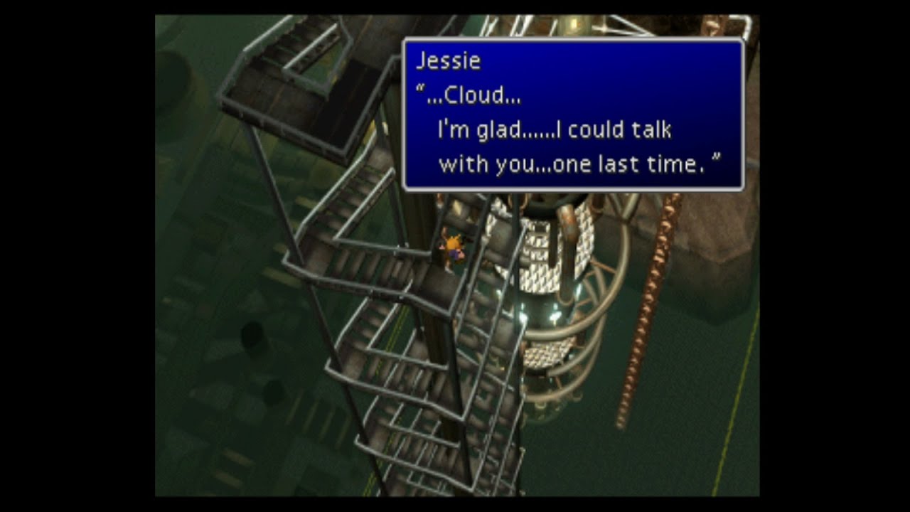 Final Fantasy VII Fall of Sector 7  (PS1 version running on PS3)