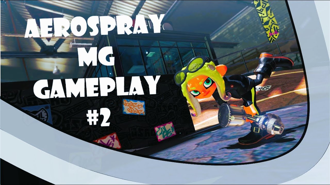 Aerospray MG Gameplay #2 - Splatoon 3 | Anarchy Battle (CB)
