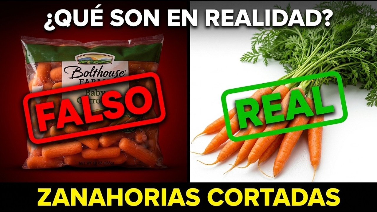 3 VERDADES Que Los Supermercados No Quieren Que Sepas Sobre Las “Zanahorias Baby”