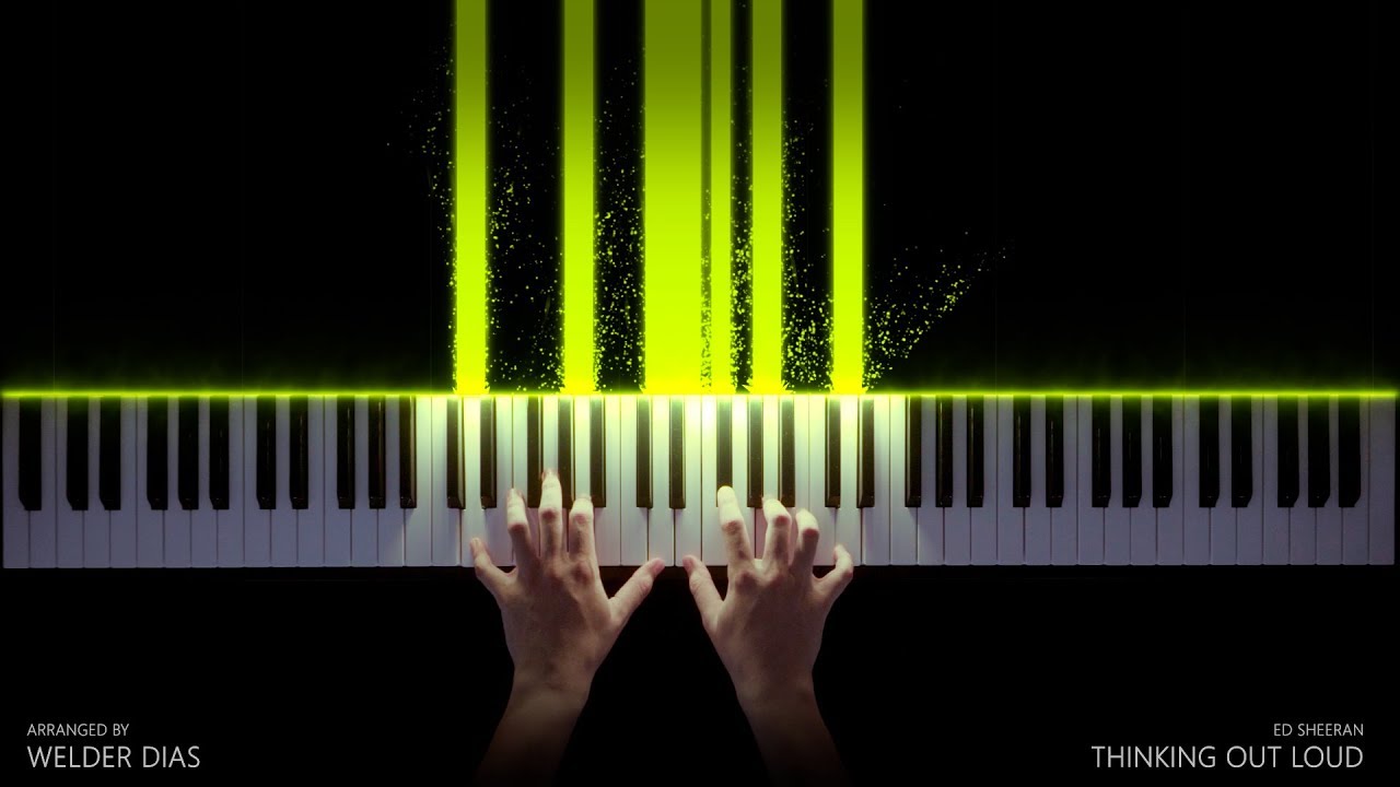 Thinking Out Loud - Ed Sheeran | Tutorial Piano Cover