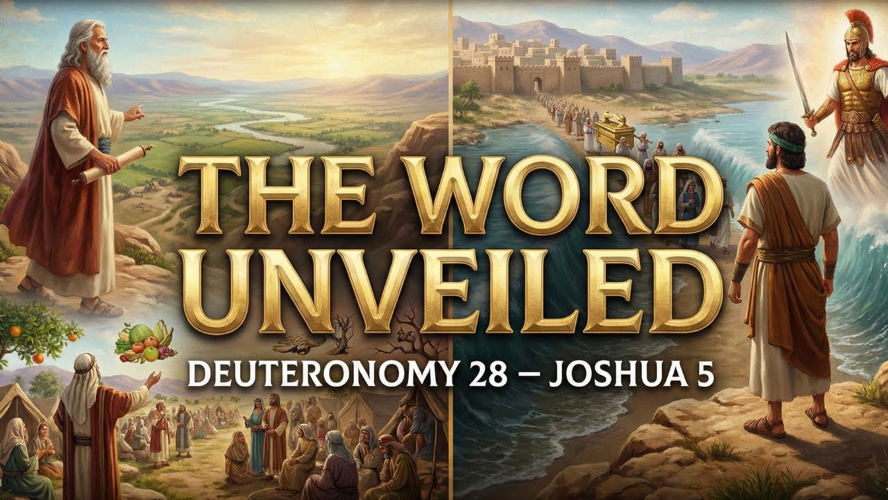 THE WORD UNVEILED-- DEUTRONOMY 28 TO JOSHUA 5