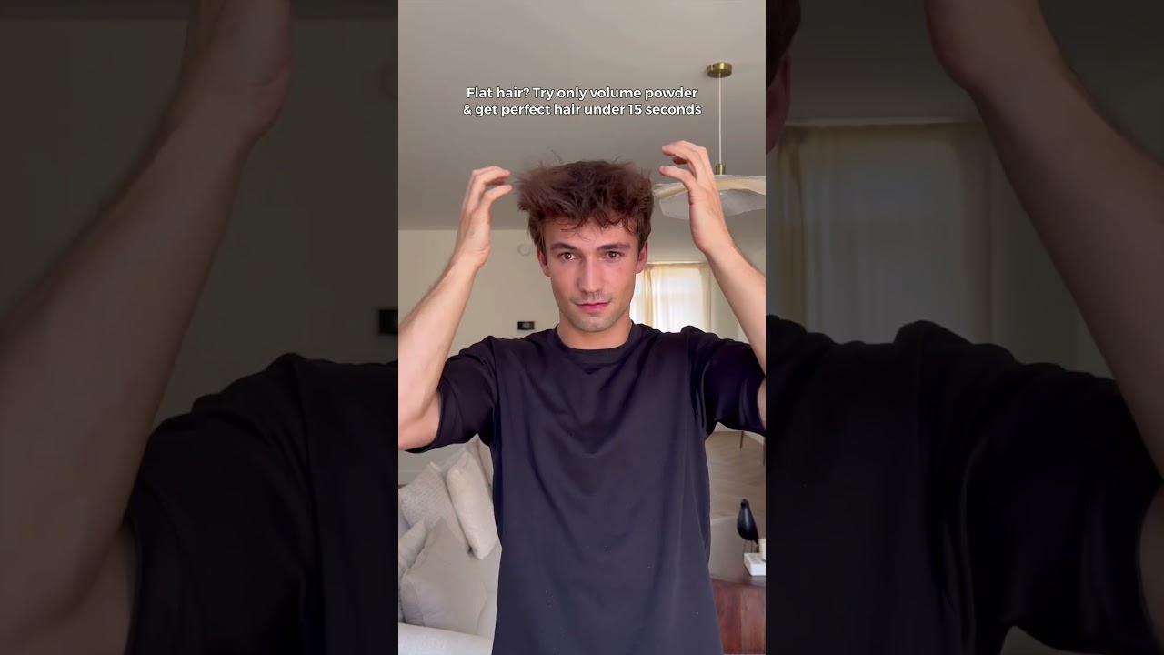 VOLUME POWDER + scrunch = perfect hair under 15 seconds! 🤯😱 Subscribe for #hairtutorial #shorts