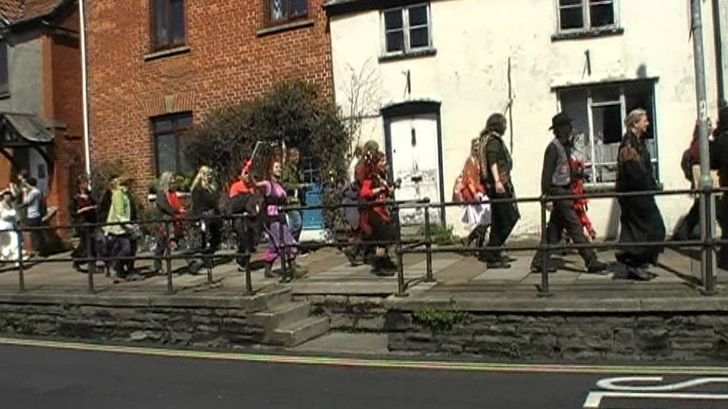 Beltane procession, Glastonbury 2012