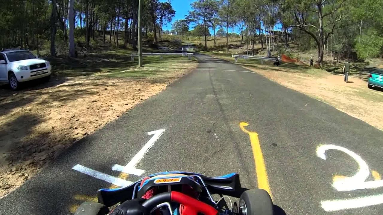 Honda CR500 GoKart hillclimb  2