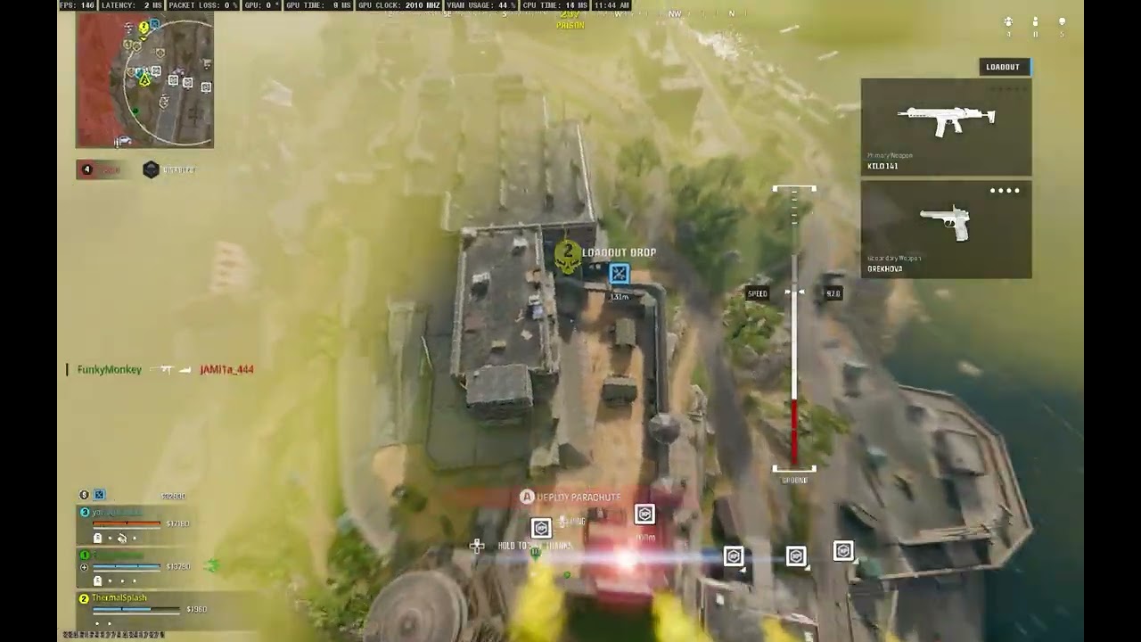 Warzone but my teammate is a hacker