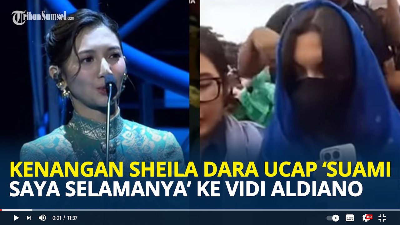 KENANGAN Sheila Dara Ucap Suami Saya Selamanya Untuk Vidi Aldiano di Acara FFI 2025, Kondisi Terkuak