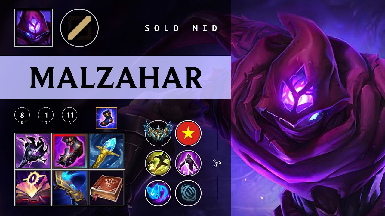 Malzahar Mid vs Naafiri - VN Challenger Patch 26.01