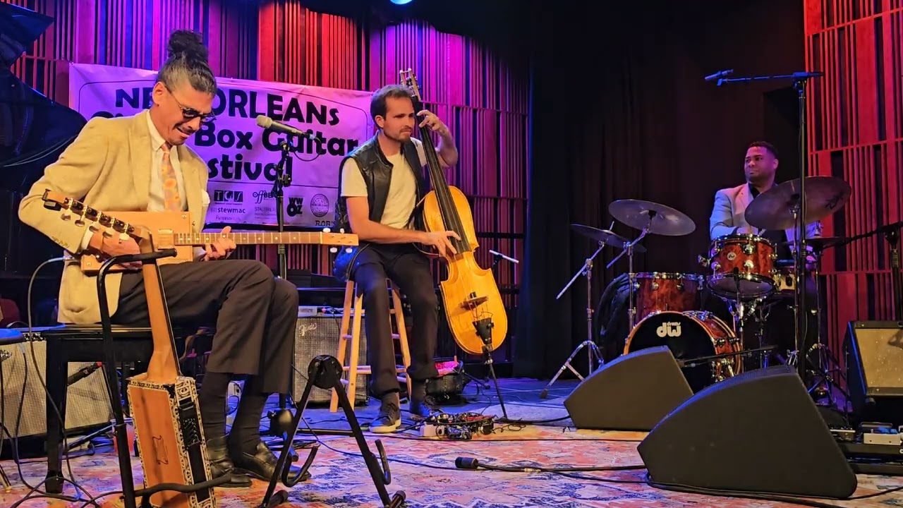 Mahmoud Chouki Performing @ The 2026 New Orleans Cigar Box Guitar Festival