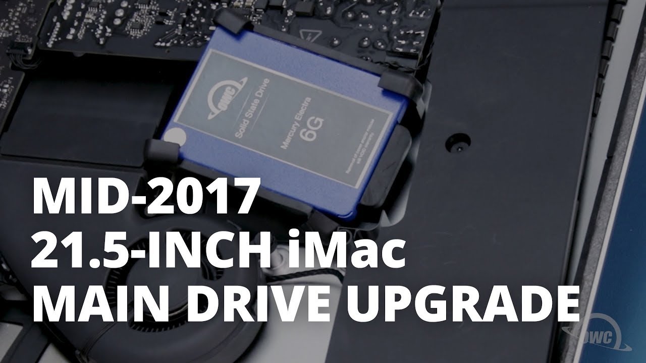 OWC SSD Install: 21.5-inch iMac 2017