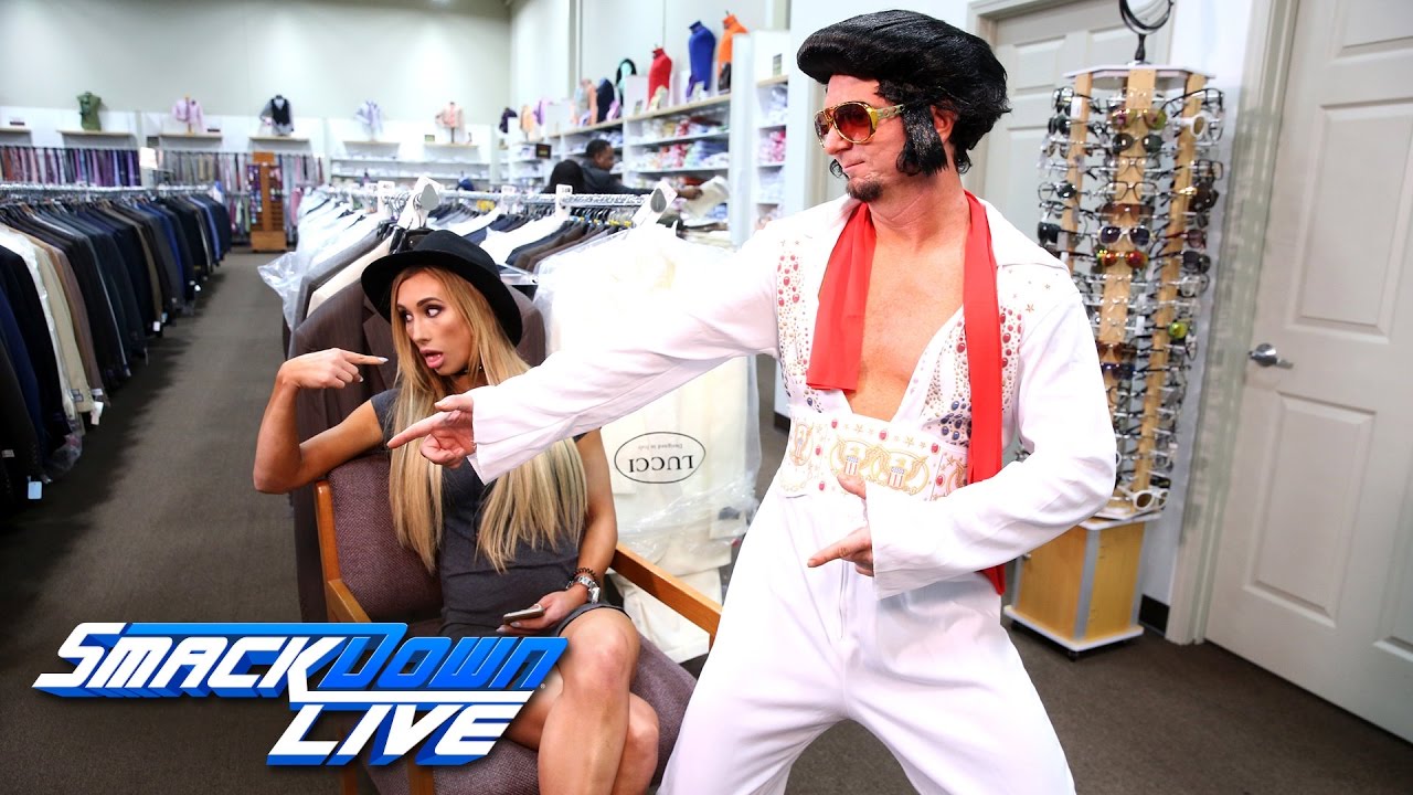Кармелла берёт Джеймса Эллсворта на шопинг: SmackDown LIVE, 24 января 2017 г.