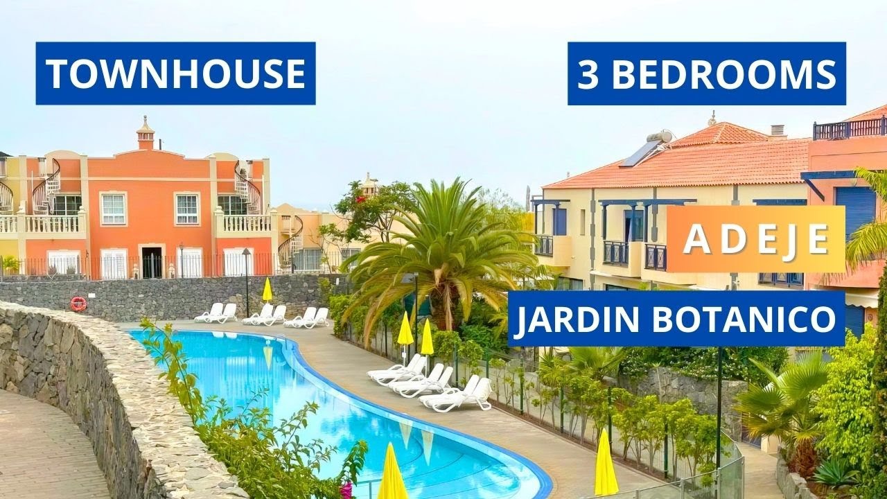 Townhouse, 3 bedrooms. Adeje, Jardin Botanico #tenerife