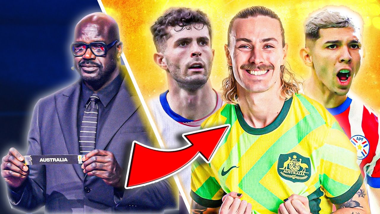 AUSTRALIA TO PLAY USA, PARAGUAY | 2026 FIFA World Cup Draw Australian Reaction