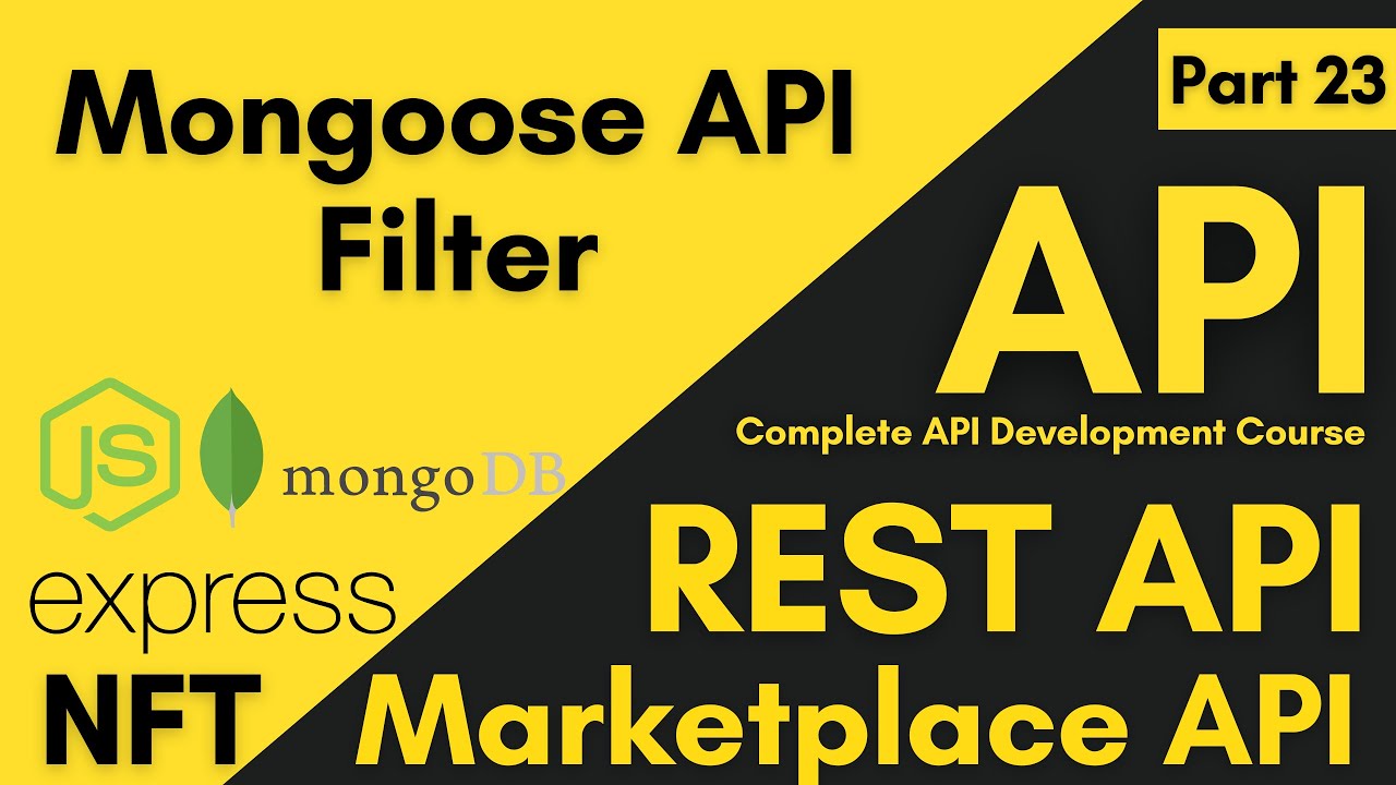 API Filter | How To Create Mongoose API Filter Model | Complete API Filter Tutorial For Beginner