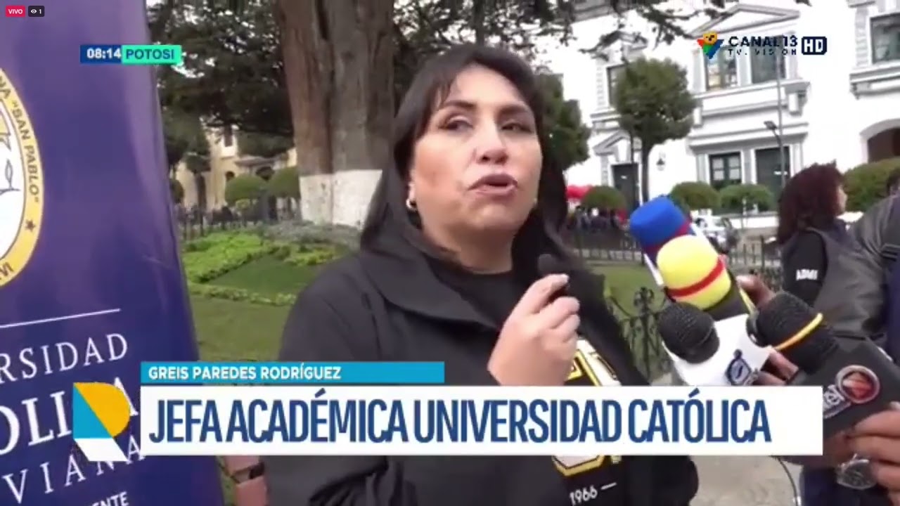 Universidad Católica Boliviana Sede La Plata promociona su oferta académica en la ciudad de Potosí