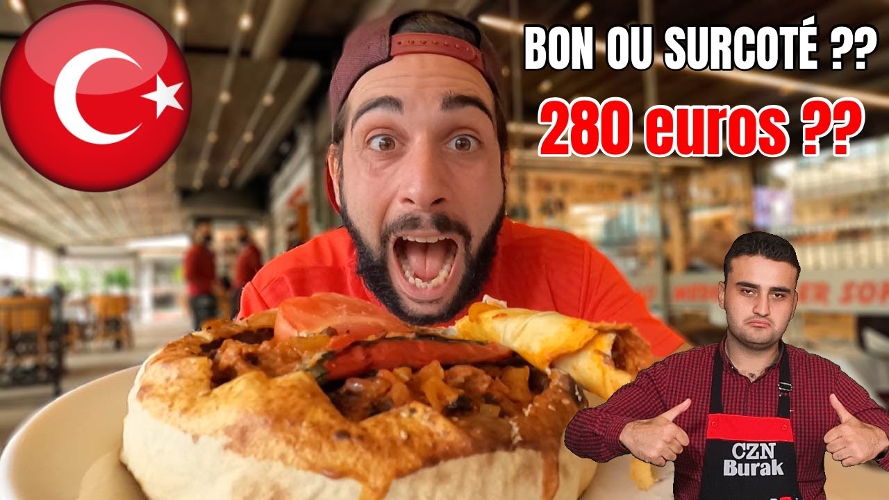 JE TESTE LE RESTO D'UN GRAND CHEF TURC, CZN BURAK !! (ISTANBUL, TURQUIE)