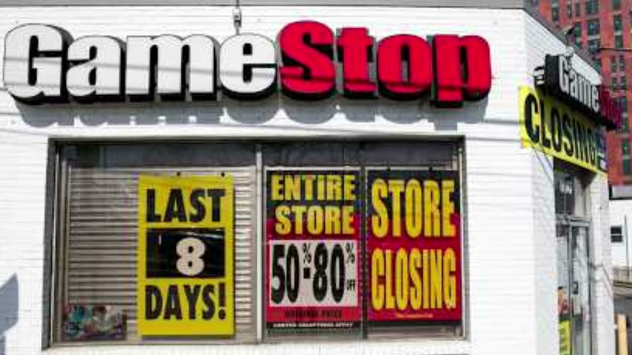 Gamestop stores closing down