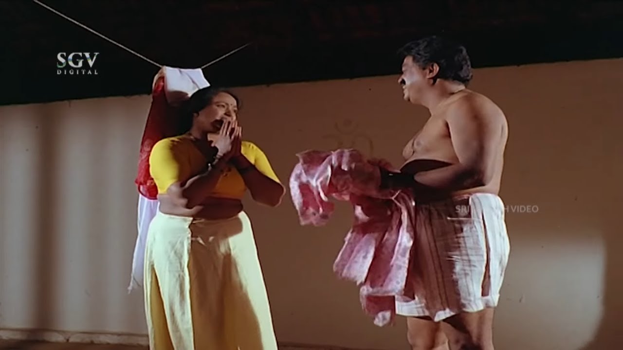 Village Gowda Tries to Spoil Innocent Woman Life | Solillada Saradara Kannada Movie