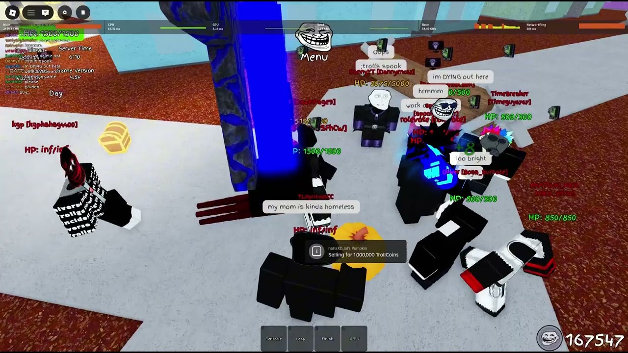 Rolevote Messing around - Trollge universe incident #roblox #trollgeuniverseincident #troll