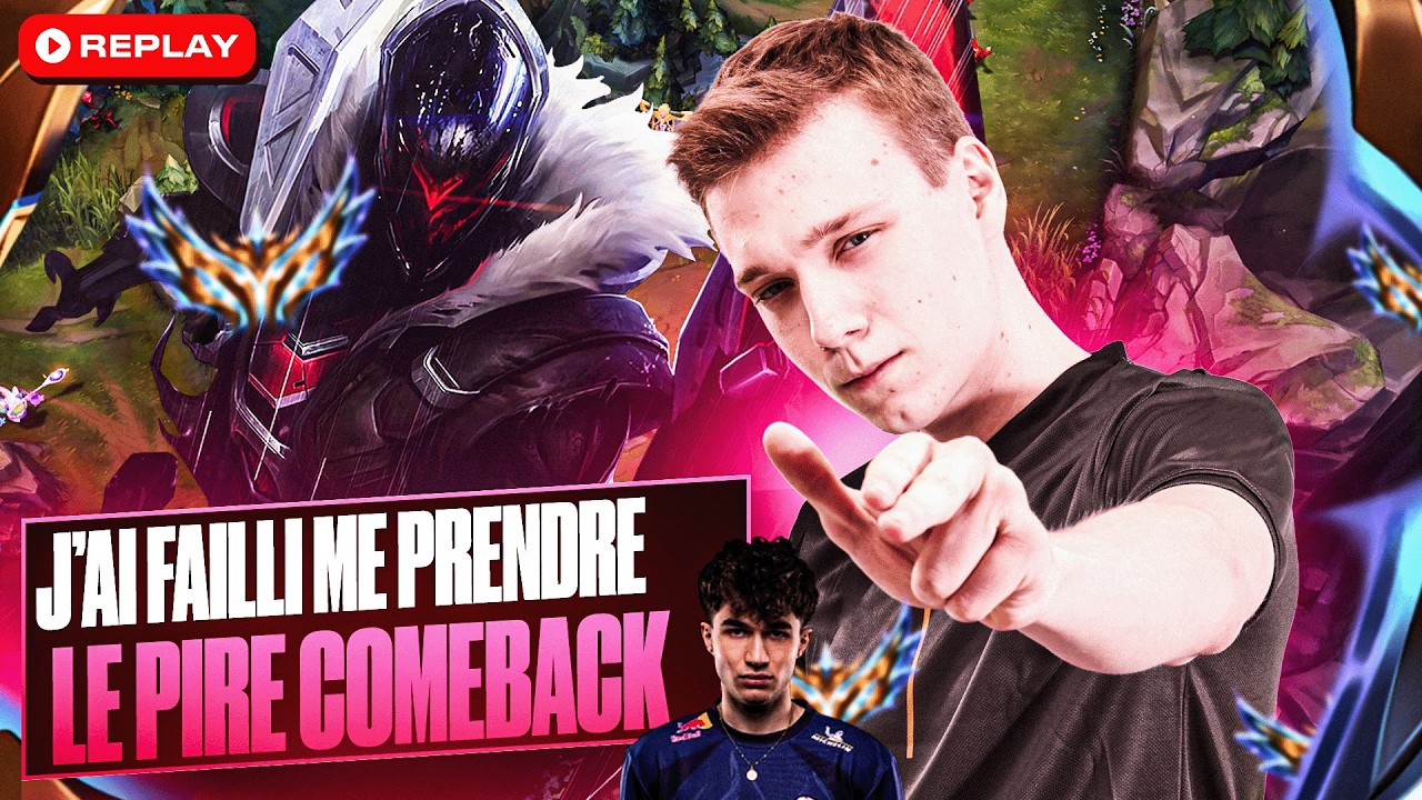 J'AI FAILLI ME PRENDRE LE PLUS GROS COMEBACK DE MA VIE (ft. 3XA en voc) - Jhin VS Corki - S16 #2