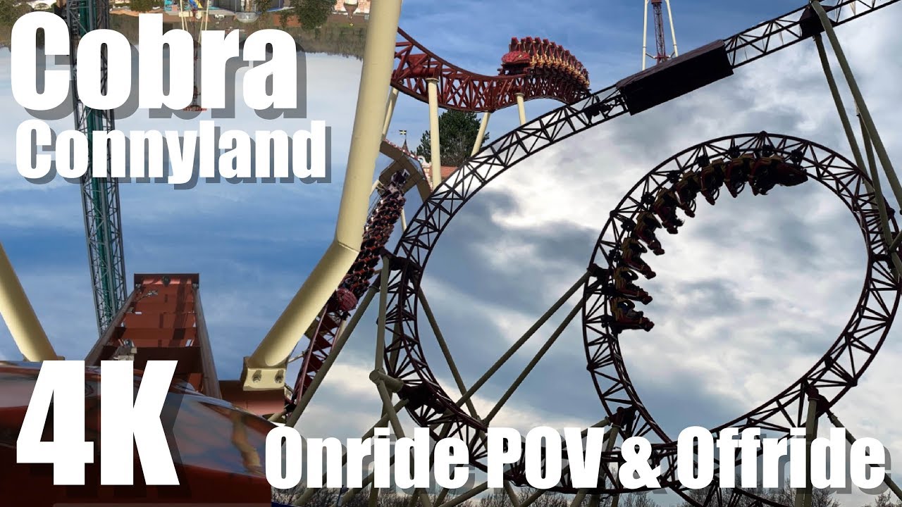 [4K] Cobra [Connyland Lipperswil/Schweiz] Onride POV & Offride
